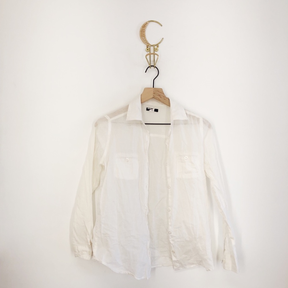 Urban Outfitters BDG White Button Down Shirt